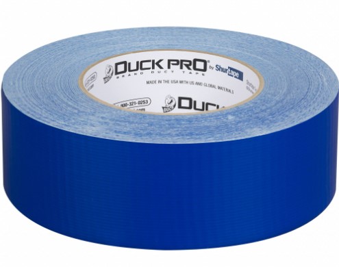 General Purpose Grade, Colored Cloth Duct Tape - Blue